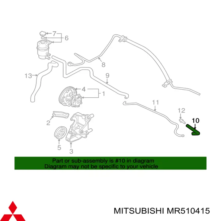 MR510415 Mitsubishi 