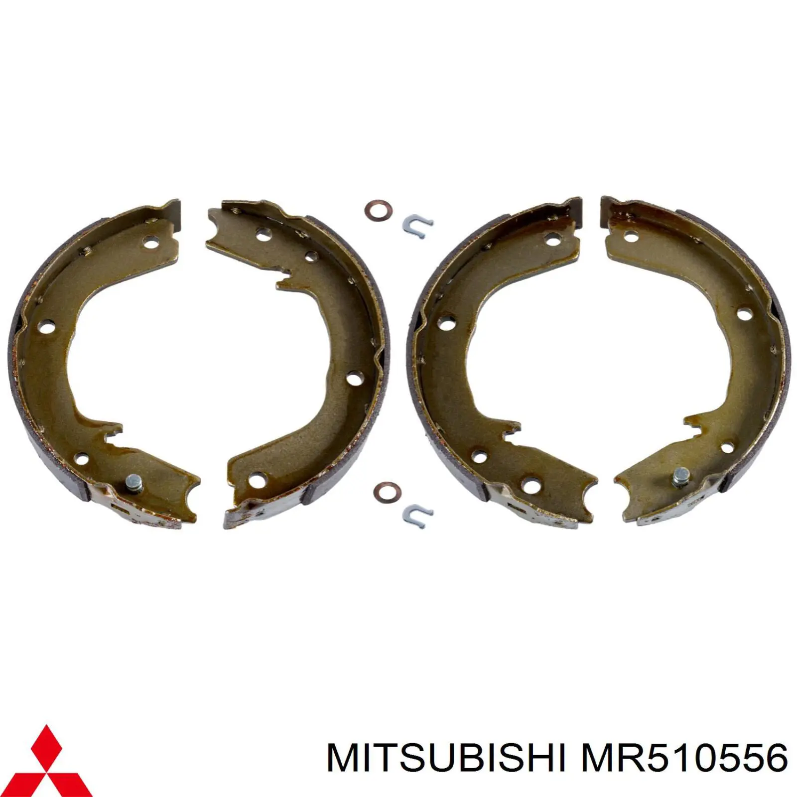 Колодки ручника MR510556 Mitsubishi