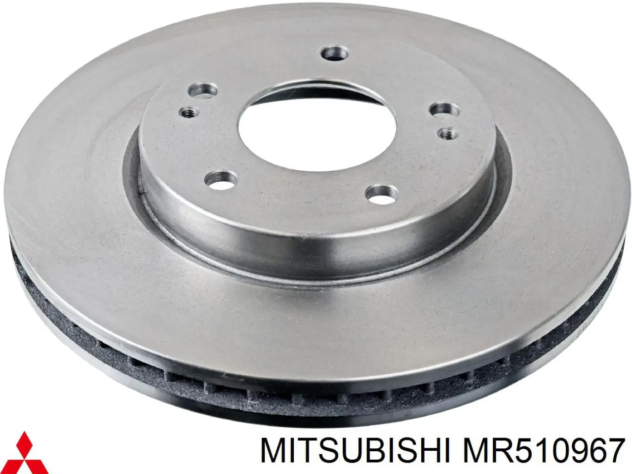 Передние тормозные диски MR510967 Mitsubishi