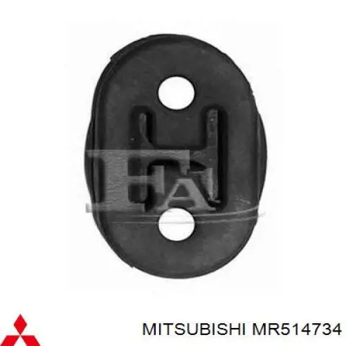 Подушка кріплення глушника MR514734 Mitsubishi