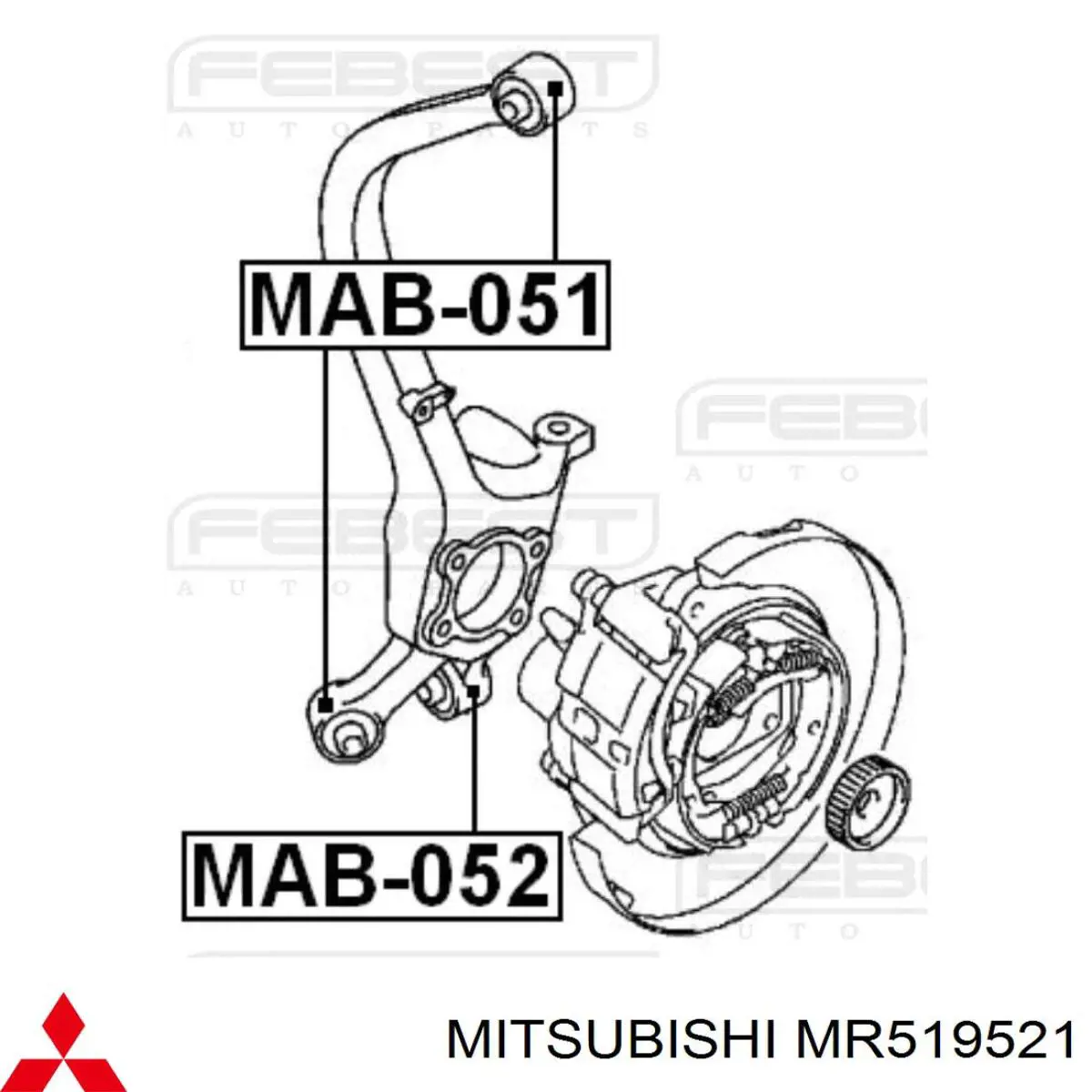 MR519521 Mitsubishi 