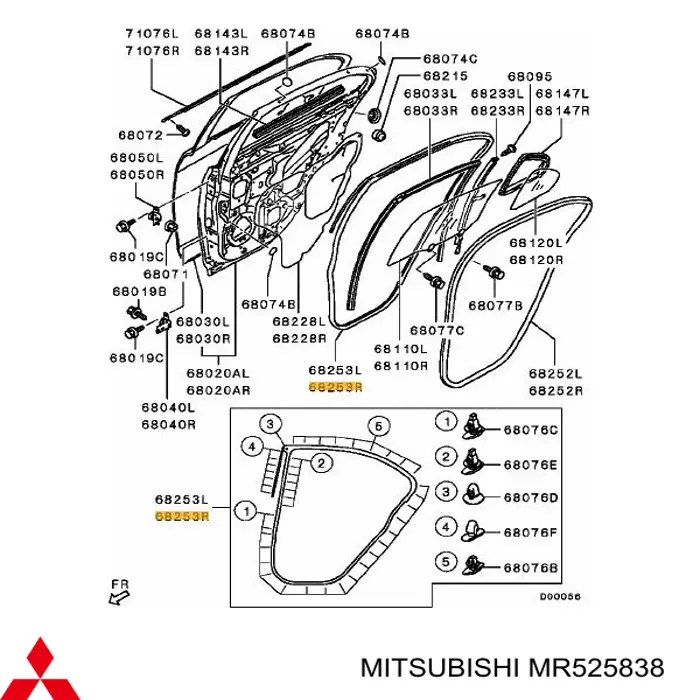 MR525838 Mitsubishi 