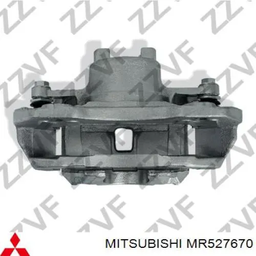 Суппорт тормозной передний левый MR527670 Mitsubishi