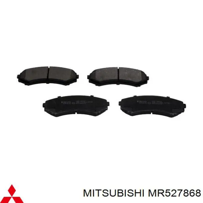 Колодки Mitsubishi MR527868 цена, от 18.43 USD