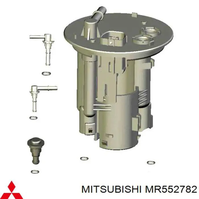 Фильтр тонкой очистки топлива Mitsubishi MR552782 цена, от 17.54 USD