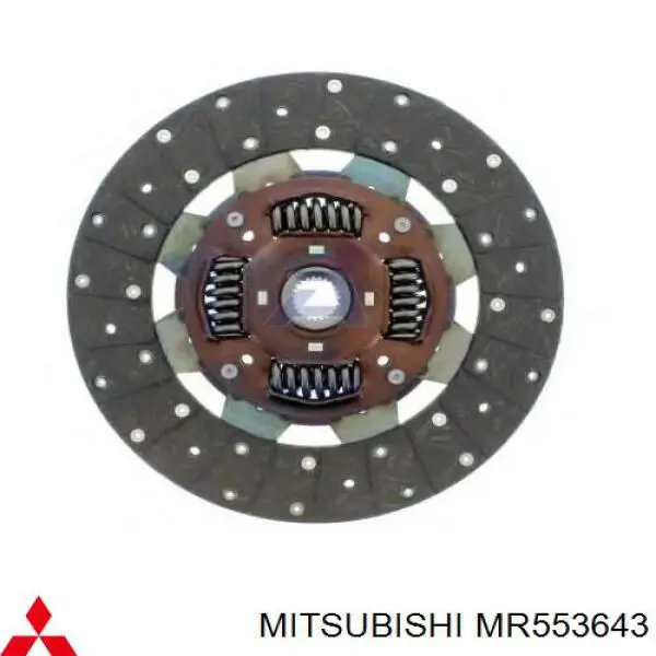 MR553643 Mitsubishi disco de embraiagem
