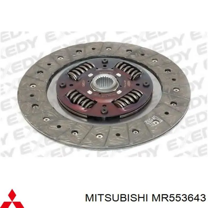 Купить MR553643 Mitsubishi Диск сцепления