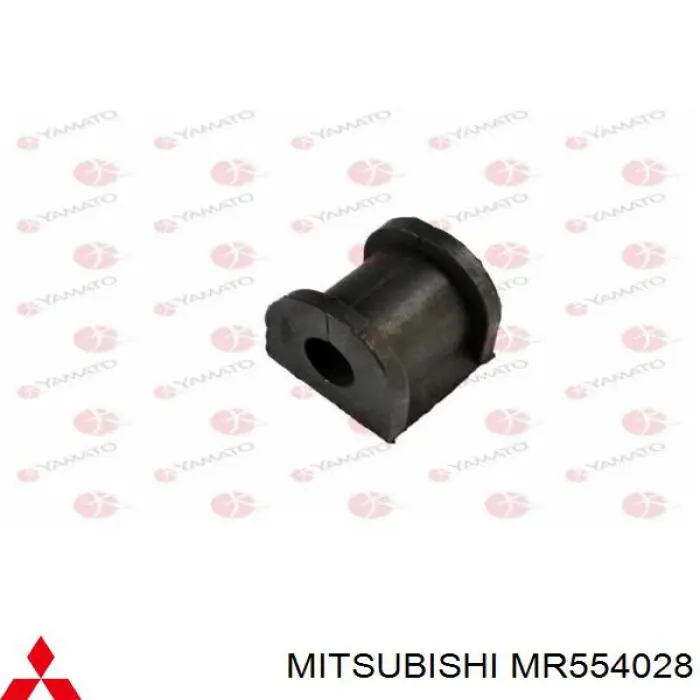Резинка заднего стабилизатора Mitsubishi MR554028 цена, от 5.65 USD