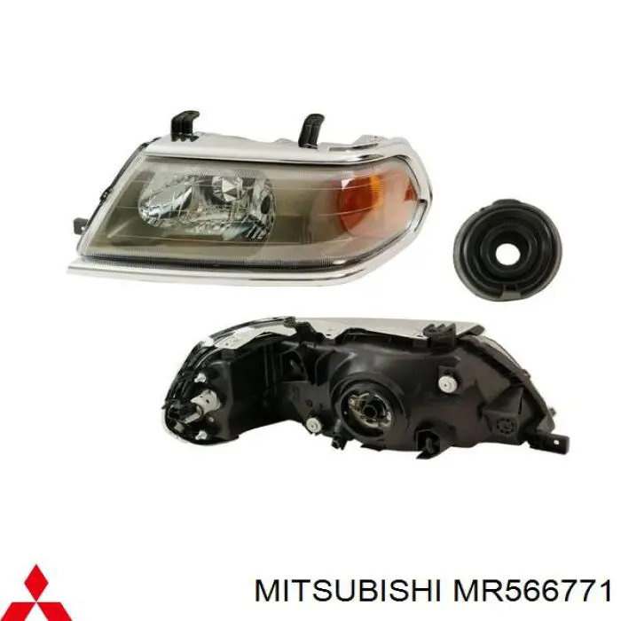 MR566771 Mitsubishi фара левая
