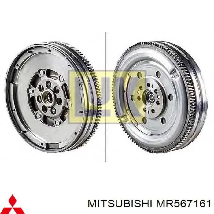 Демпферный маховик на Mitsubishi Pajero PININ H60, H70