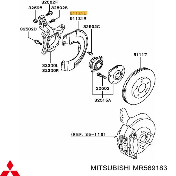  MR569183 Mitsubishi