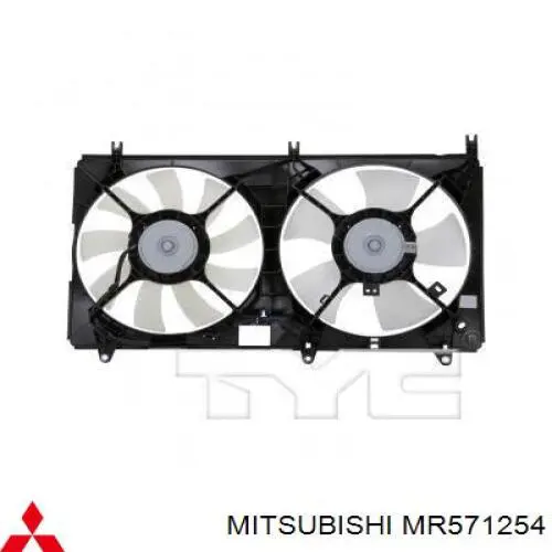 Диффузор радиатора охлаждения Mitsubishi MR571254 цена, от 152.03 USD