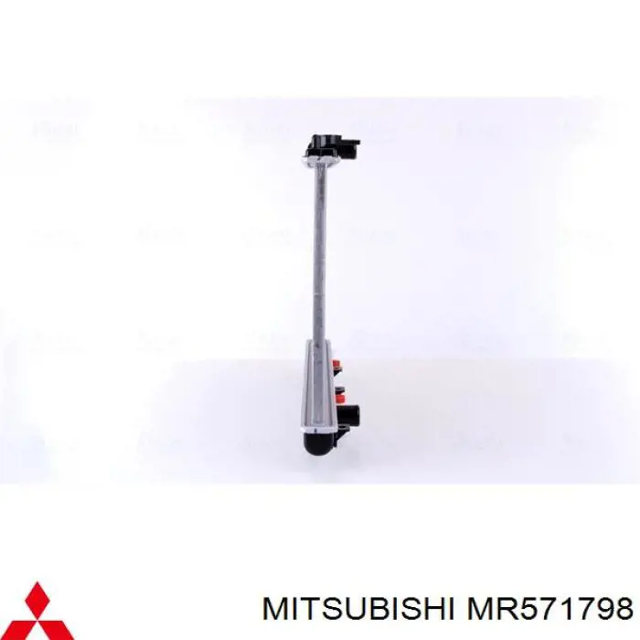MR571798 Mitsubishi radiador de esfriamento de motor