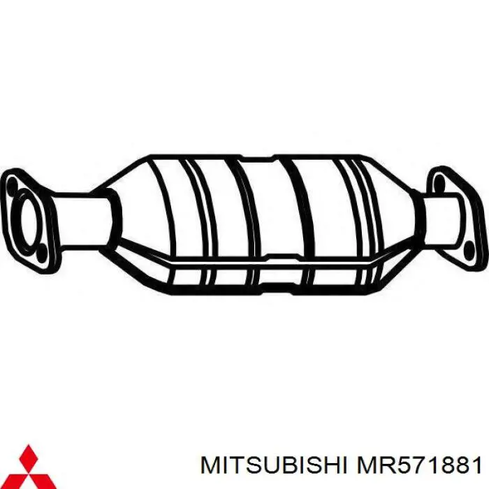 Катализатор MR571881 Mitsubishi