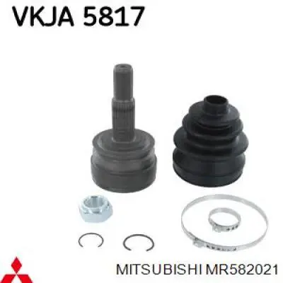 Левая полуось MR582021 Mitsubishi