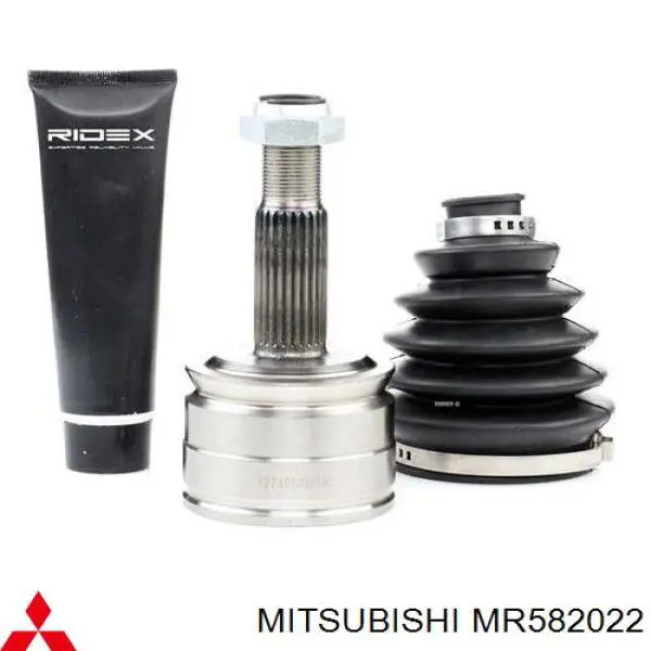 Правая полуось MR582022 Mitsubishi