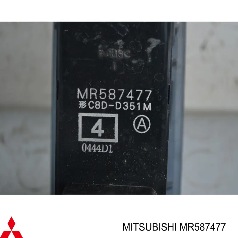 MR587477 Mitsubishi unidade de botões dianteira esquerda de controlo de elevador de vidro