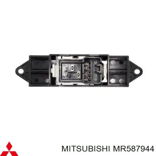 Unidade de botões dianteira direita de controlo de elevador de vidro para Mitsubishi Colt (Z3A)