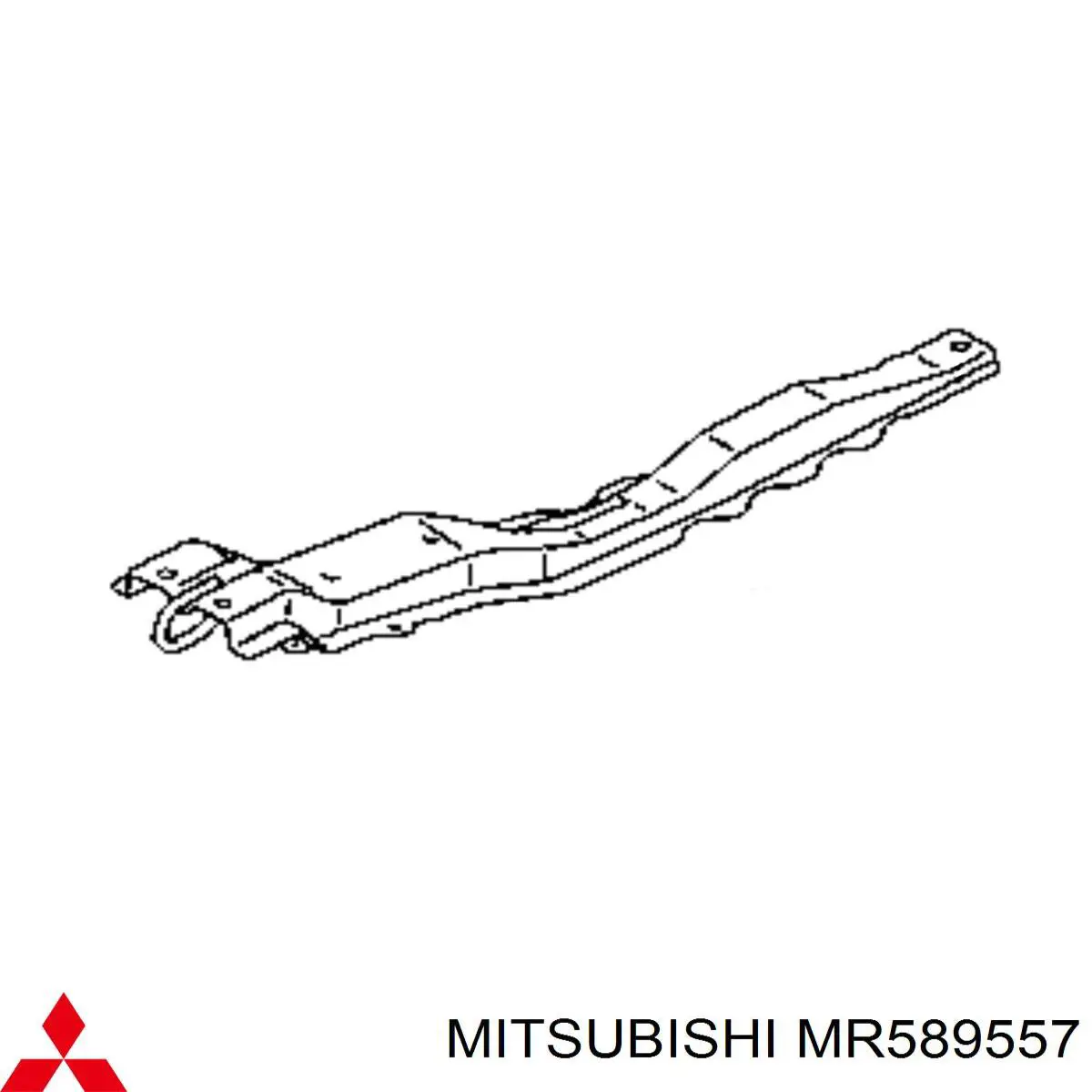 Балка крепления двигателя на Mitsubishi Outlander CU