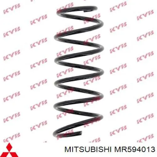 Передняя пружина MR594013 Mitsubishi