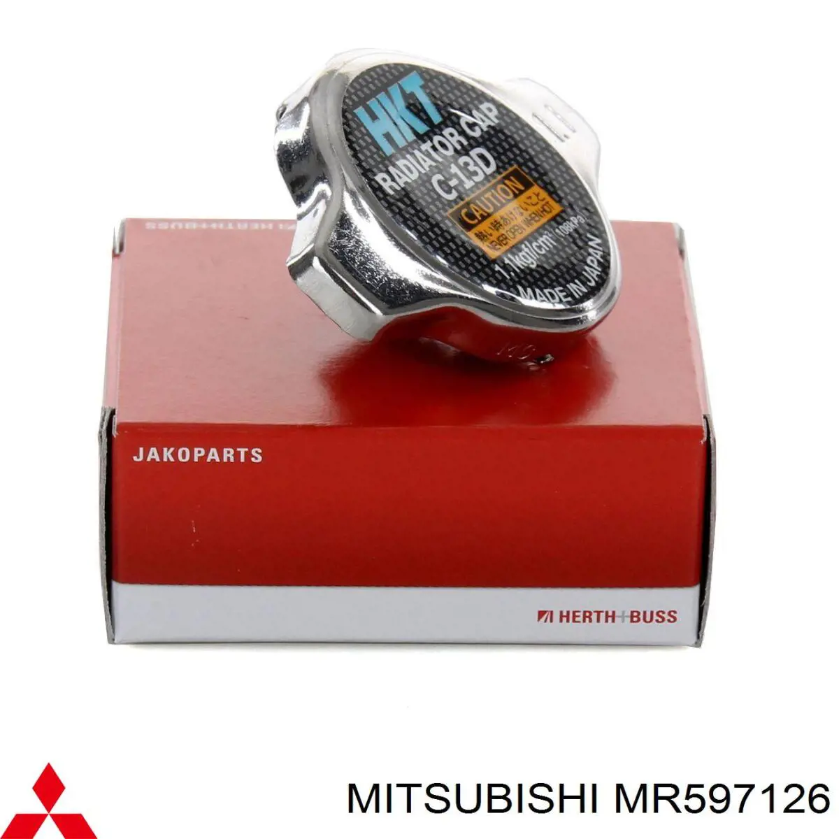 Крышка/пробка радиатора Mitsubishi MR597126 цена, от 8.42 USD