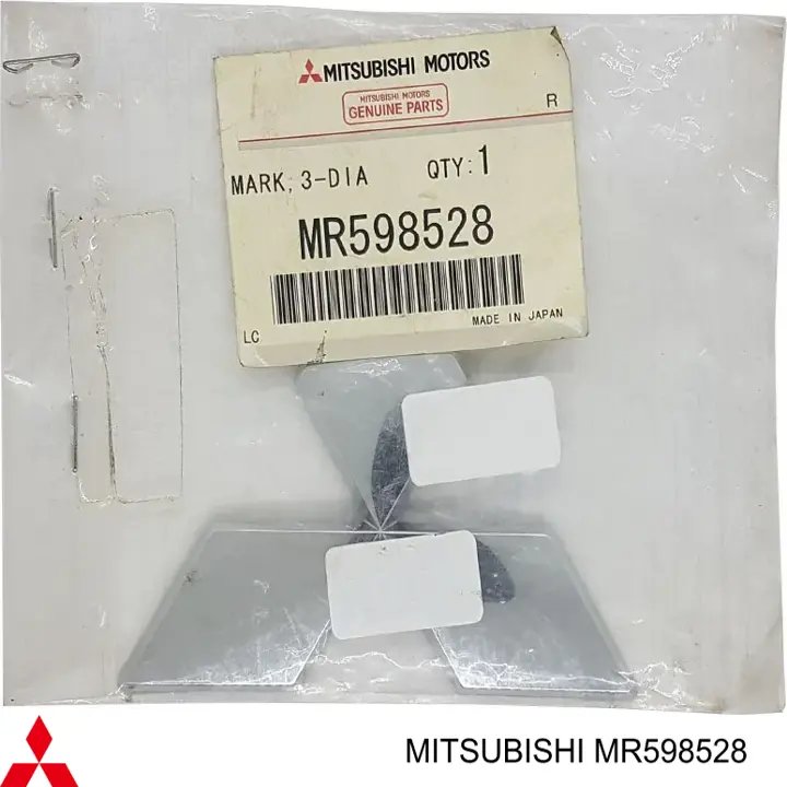 MR598528 Mitsubishi эмблема крышки багажника (фирменный значок)