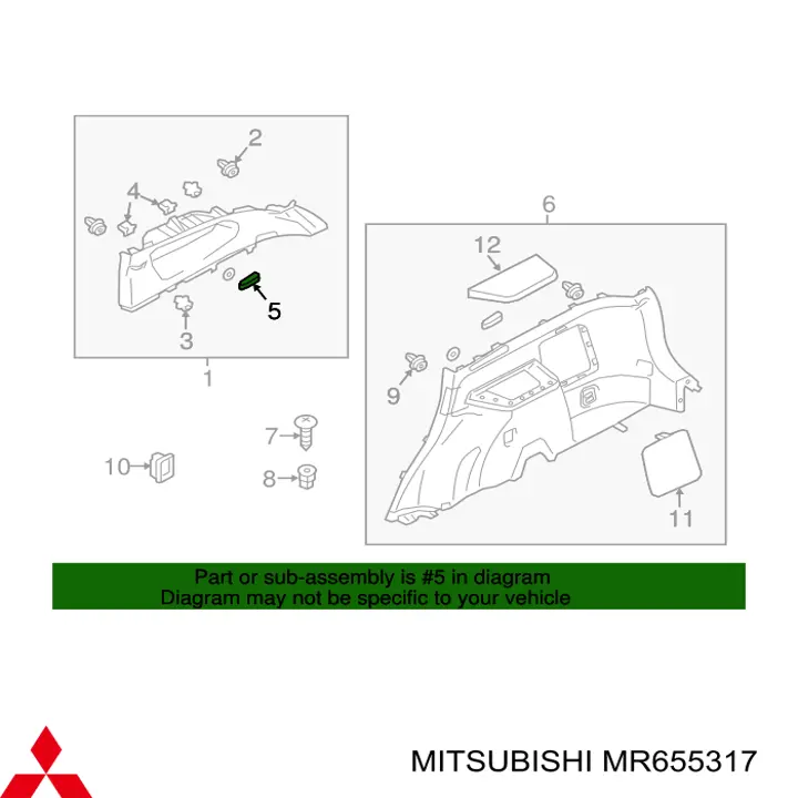 MR655317 Mitsubishi 