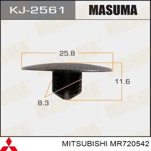  MR720542 Mitsubishi