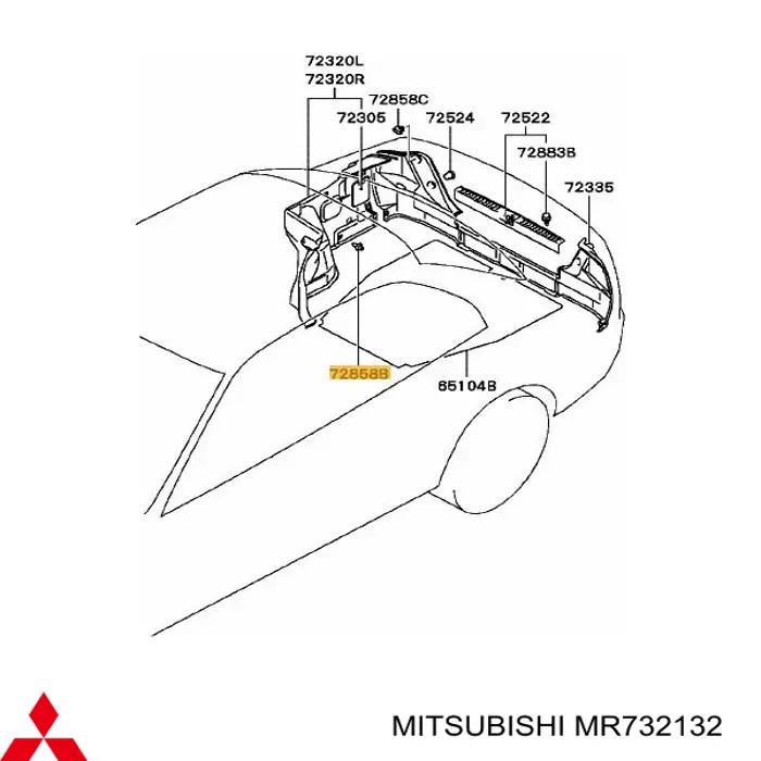  MR732132 Mitsubishi