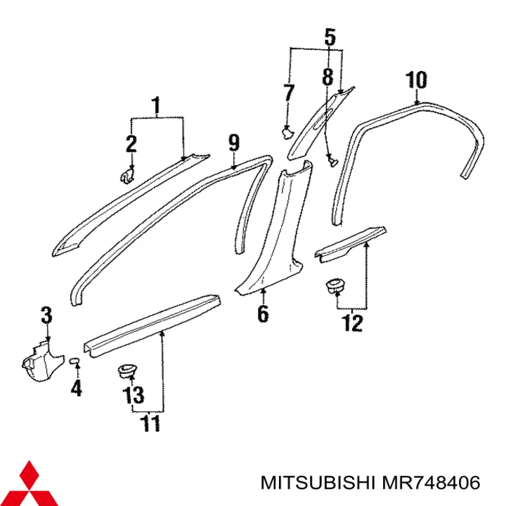  MR748406 Mitsubishi