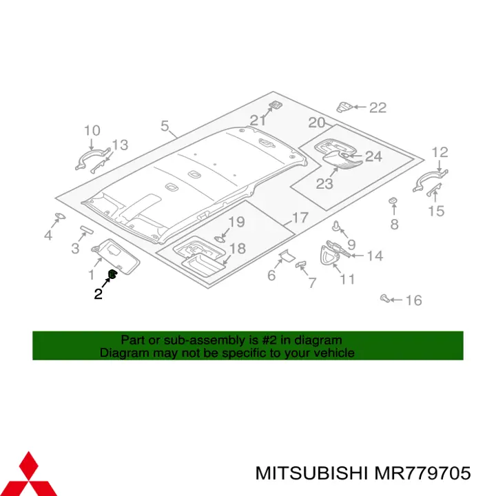 MR779705 Mitsubishi 