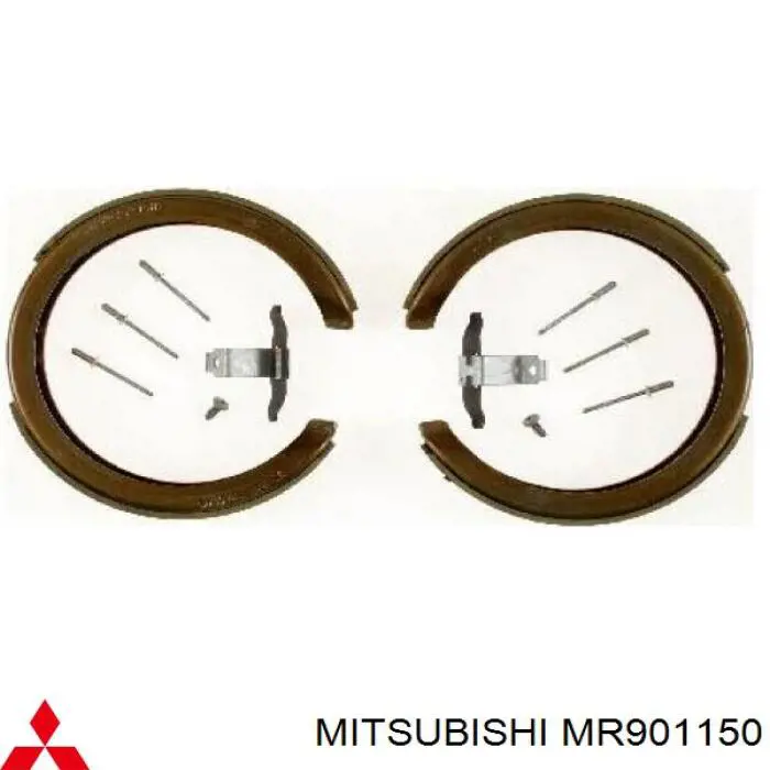 Колодки ручника MR901150 Mitsubishi