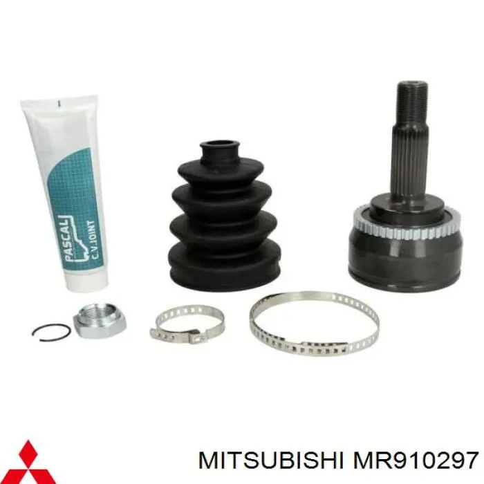 Полуось (привод) передняя левая MR910297 Mitsubishi