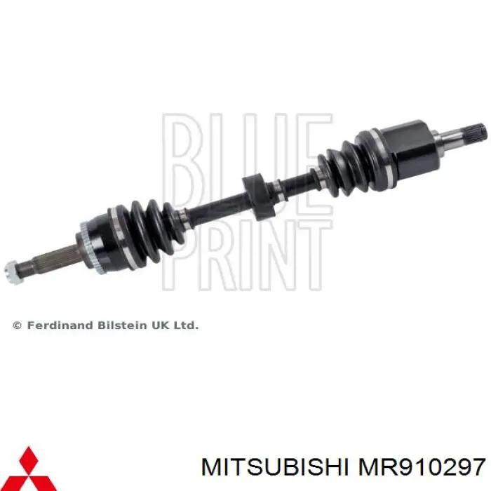 MR910297 Mitsubishi Полуось передняя левая