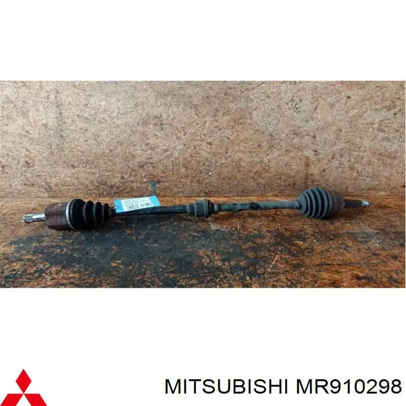 MR910298 Mitsubishi полуось (привод передняя правая)