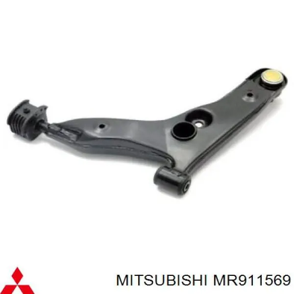 Купить MR911569 Mitsubishi Нижний правый рычаг передней подвески