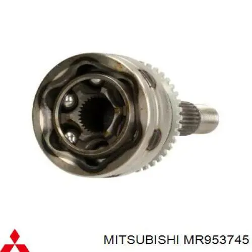 MR953745 Mitsubishi semieixo (acionador dianteiro esquerdo)