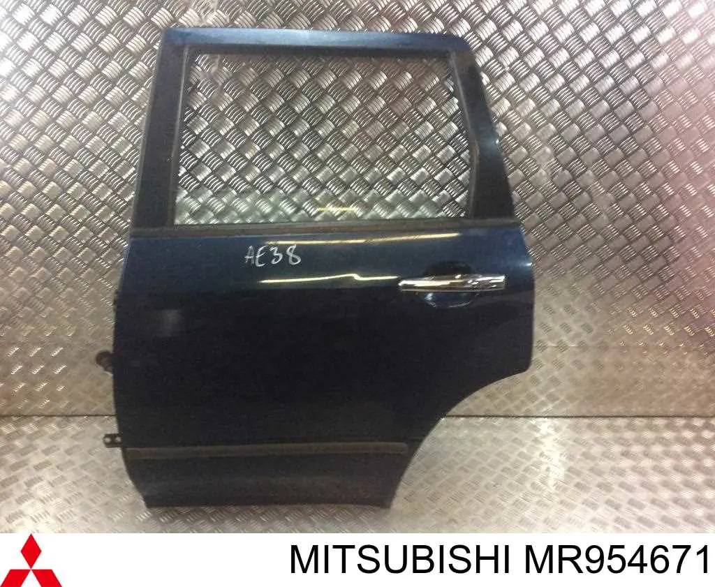 Дверь задняя, левая Mitsubishi MR954671 цена, от 62.08 USD