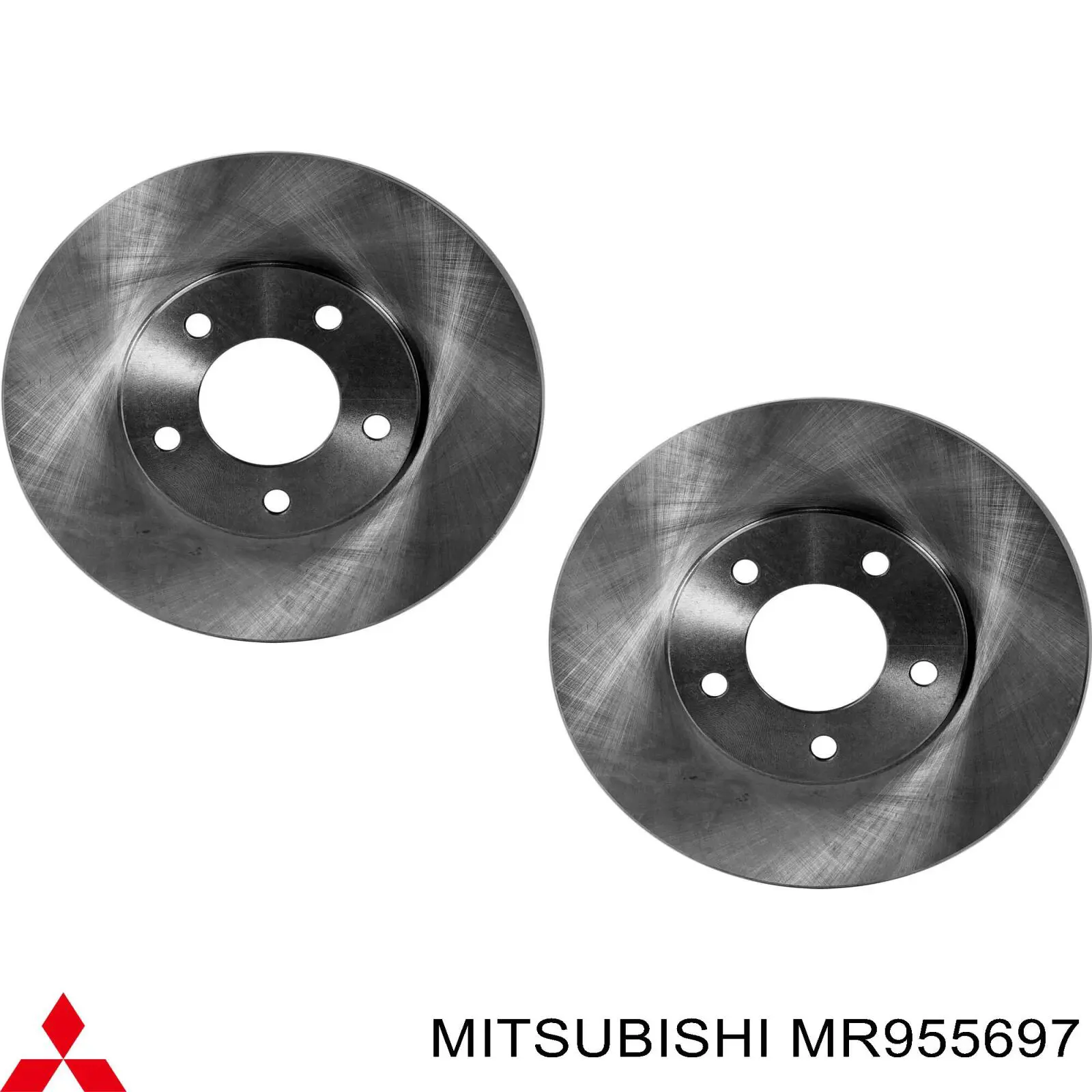 Тормозные диски MR955697 Mitsubishi