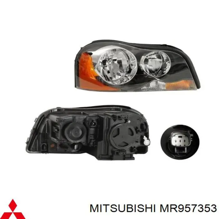 Фары Mitsubishi MR957353
