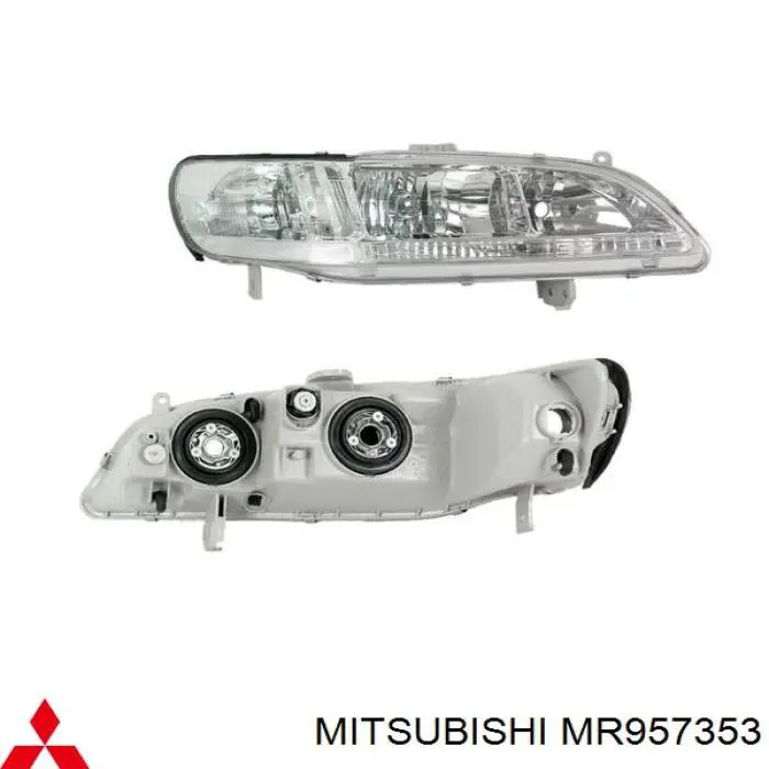 Фара левая Mitsubishi MR957353 цена, от 74.46 USD