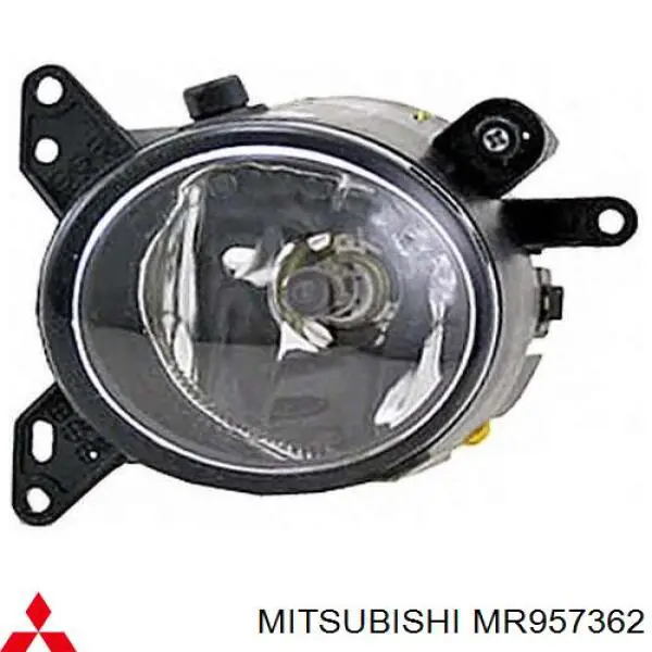 Фара противотуманная, правая Mitsubishi MR957362 цена, от 31.67 USD