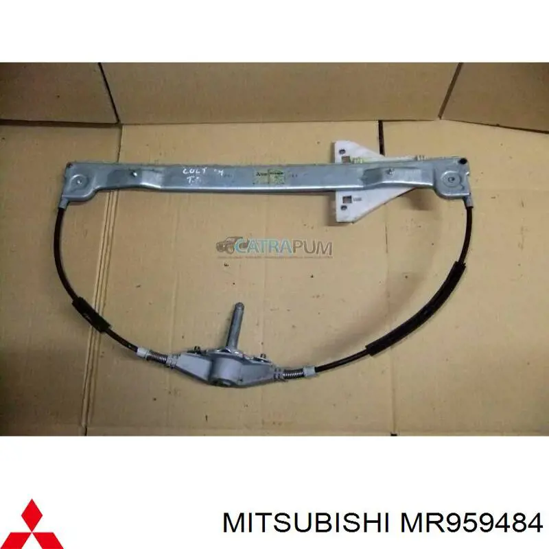  Механизм стеклоподъемника двери задней правой Mitsubishi Colt 6