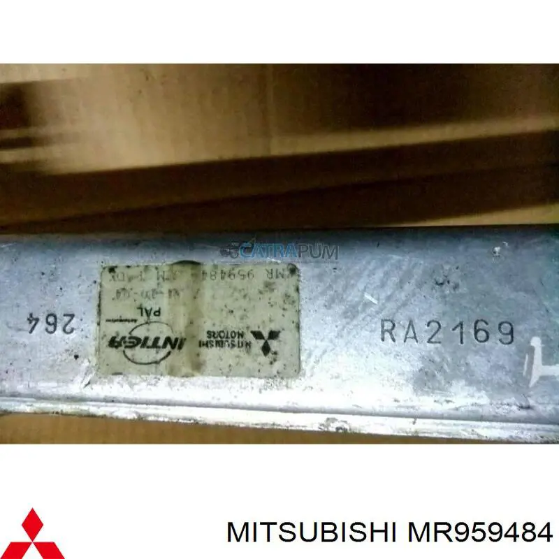 Механизм стеклоподъемника двери задней, правой Mitsubishi MR959484 цена, от 31.92 USD