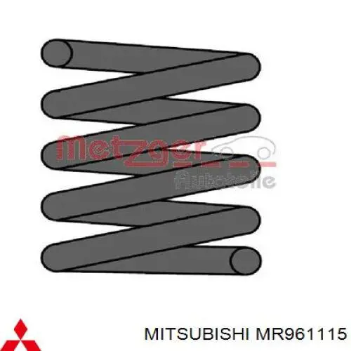 Передняя пружина MR961115 Mitsubishi