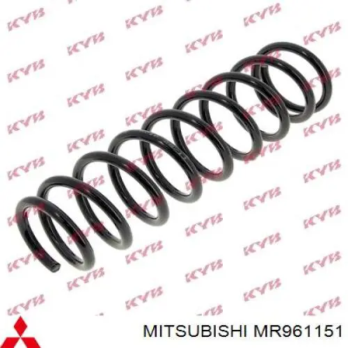 Пружина амортизатора Mitsubishi MR961151 цена, от 37.82 USD