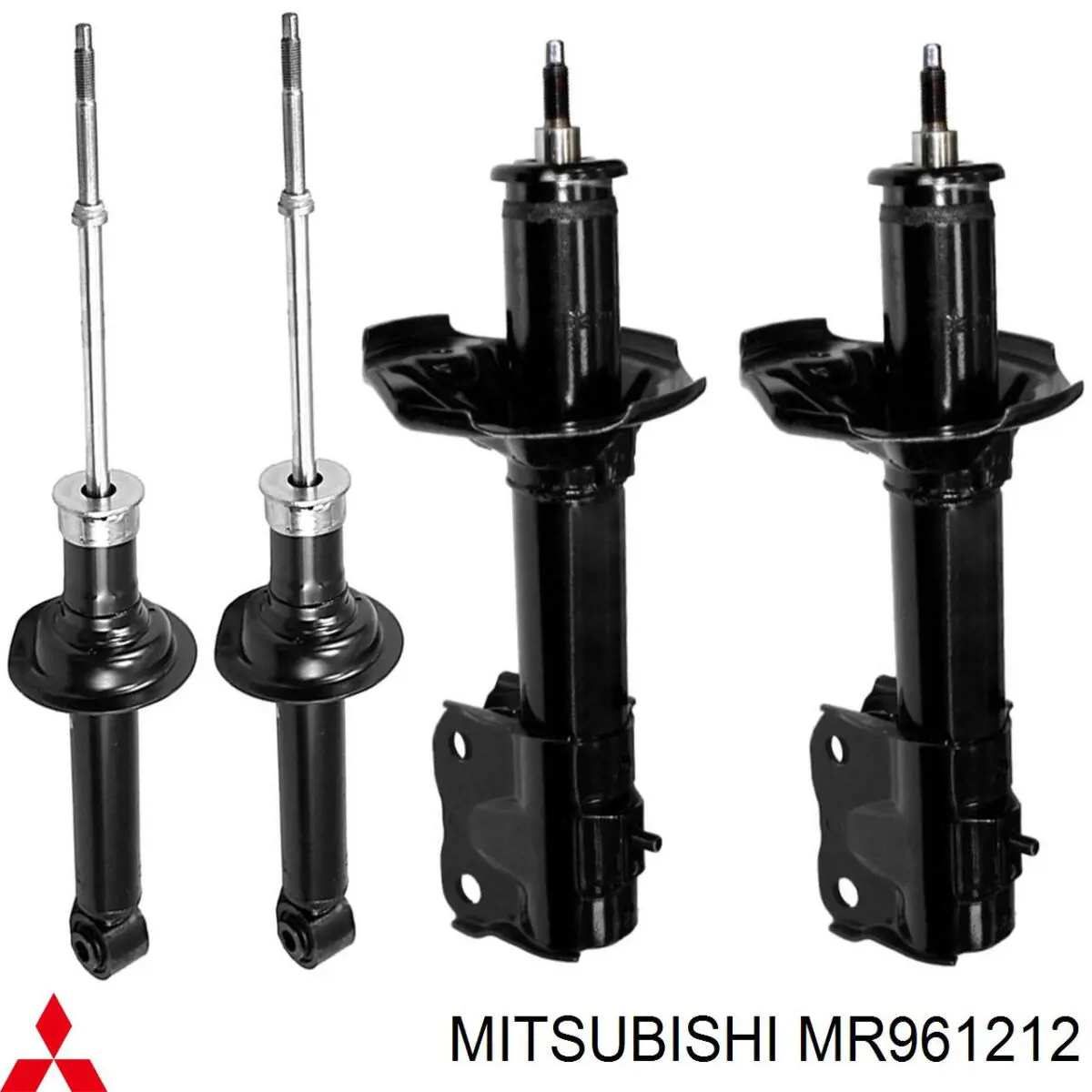MR961212 Mitsubishi Амортизаторы задние