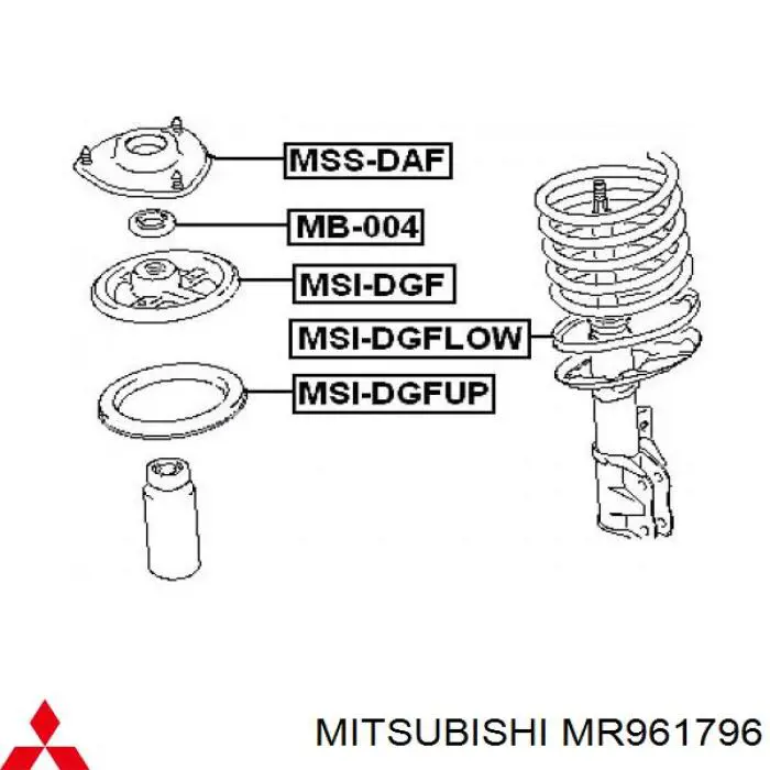 MR961796 Mitsubishi