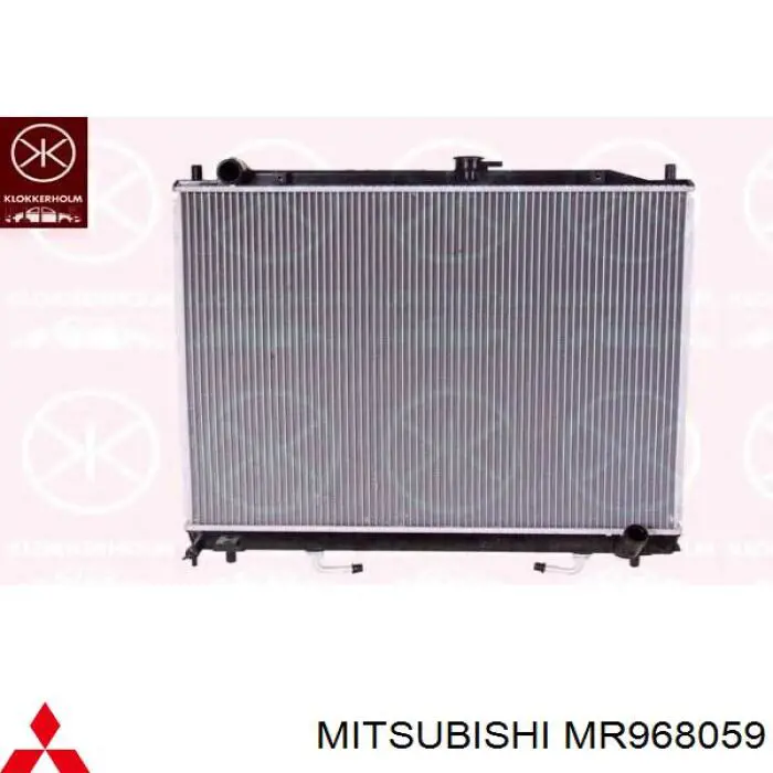 Радиатор MR968059 Mitsubishi