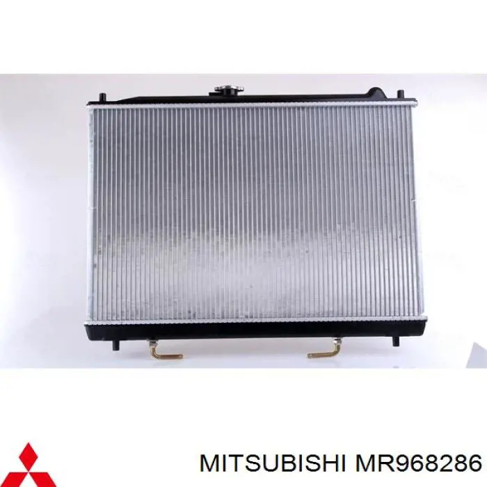 Радиатор охлаждения двигателя Mitsubishi MR968286 цена, от 81.33 USD